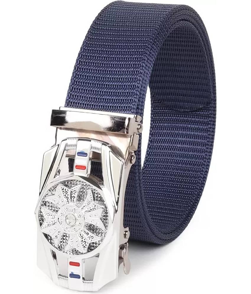 Clock21 - Blue Nylon Men's Casual Belt ( Pack of 1 )