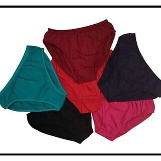 Supermood Pack Of 6 Women Hipster Multicolor Panty