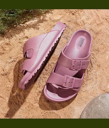 OZZOH Black Women's Slide Flip Flop