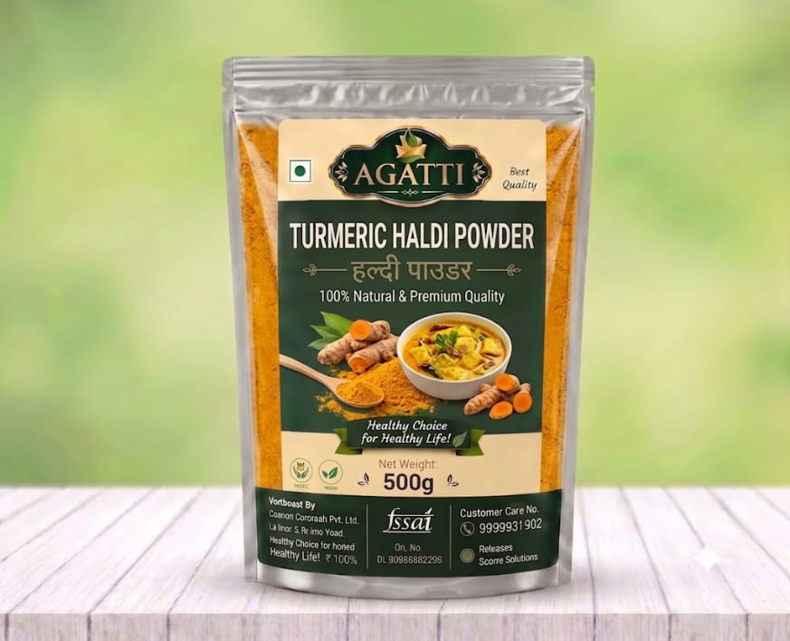Agatti Turmeric(Haldi) Powder 500g