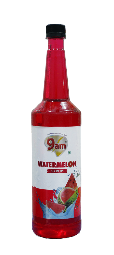 9am Watermelon Mocktail Syrup, 750 ML