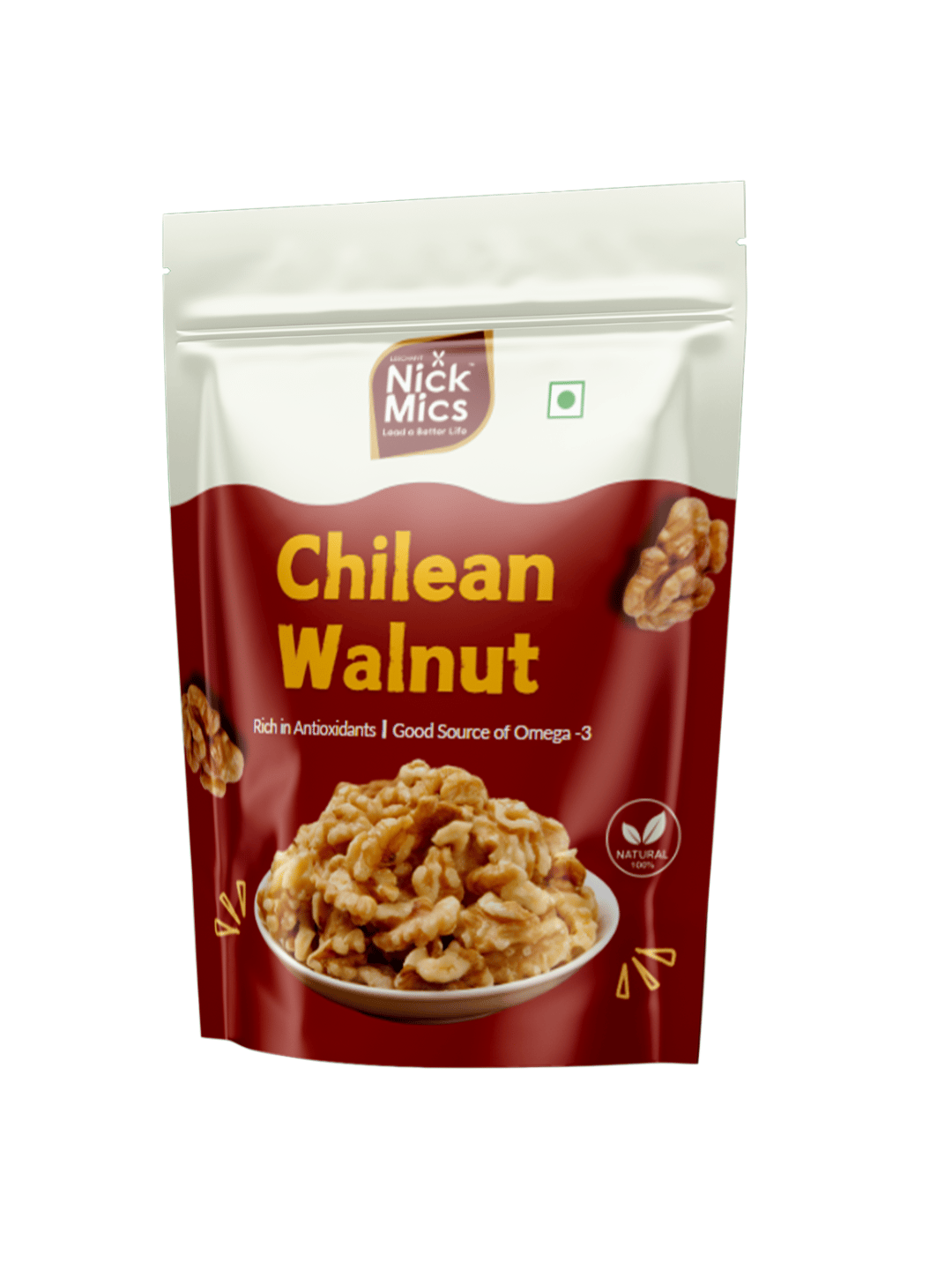 Nickmics Chilean Walnut-180g