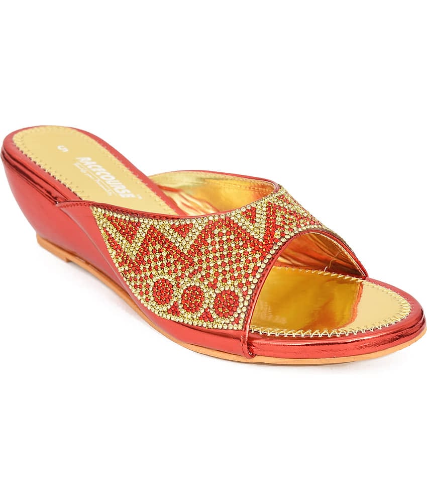 Racecourse - Red Women's Slip On Heels