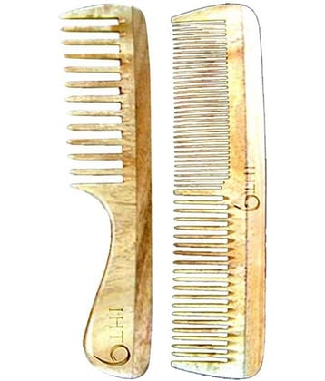 Lass Naturals IHT9 Neem Wood Comb Set Styler