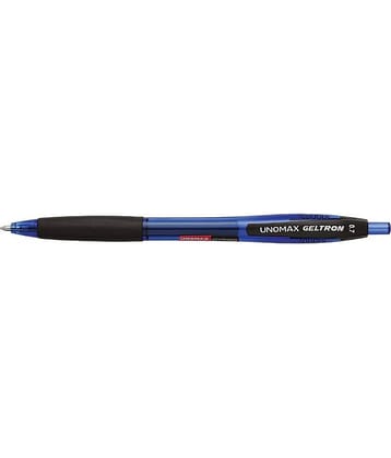 Unomax Geltron Retractable Gel Pen Blue Gel Pen (Pack Of 20, Blue)