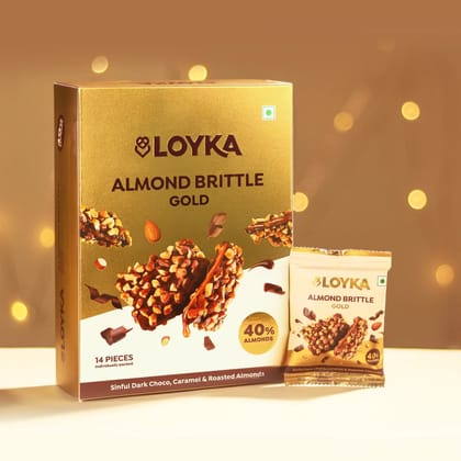 Loyka Almond Brittle (150g) | Roasted Almonds & Caramel | Premium Confectionery Loyka Almond Brittle (150g) | Roasted Almonds & Caramel | Premium Confectionery