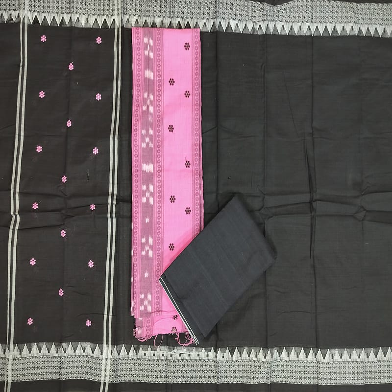 Nuapatana Bomkai Cotton Dress material