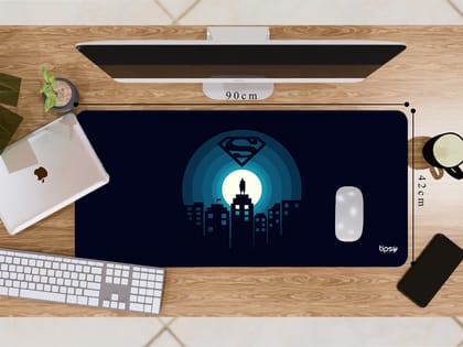 "SUPERMAN: METROPOLIS" Gaming Mousepad- Elevate Your Gaming Experience-Extra Large (42CM X 90CM) / Plane