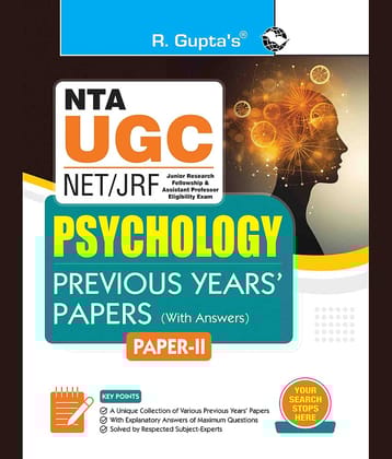 NTA-UGC-NET/JRF: Psychology (Paper II) Previous Years' Papers