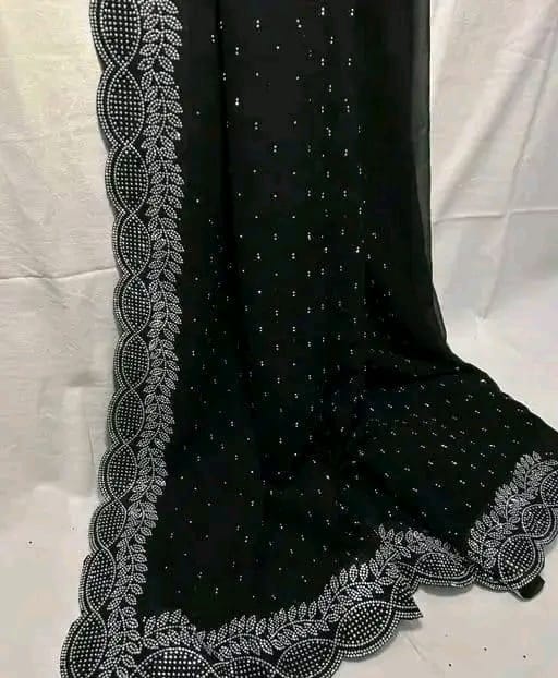 KRIVA  new fancy design stone saree