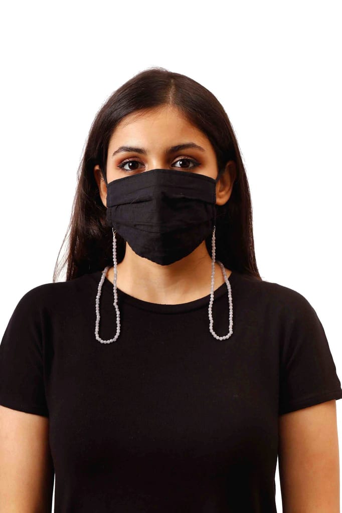 Semi Precious Beaded Mask Chain (Unisex)