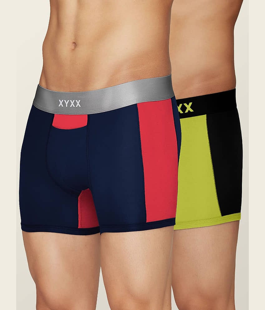 XYXX Pack of 2 Modal Trunks For Men's ( Multicolor )