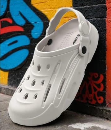 Svaar - Off White Mens Clogs - None