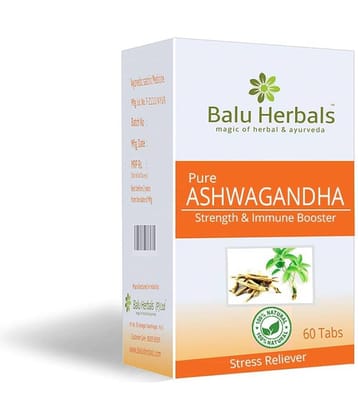 Balu Herbals Ashwagandha 60T Tablet 500 mg