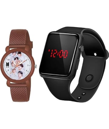 DECLASSE - Multicolor Dial Analog Girls Watch ( Pack Of 2 )
