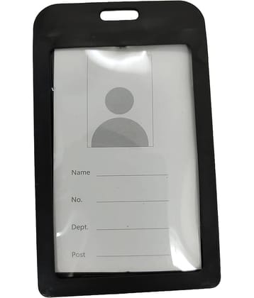 Dey 's stationery store - Plastic Card Holder ( Pack 5 )
