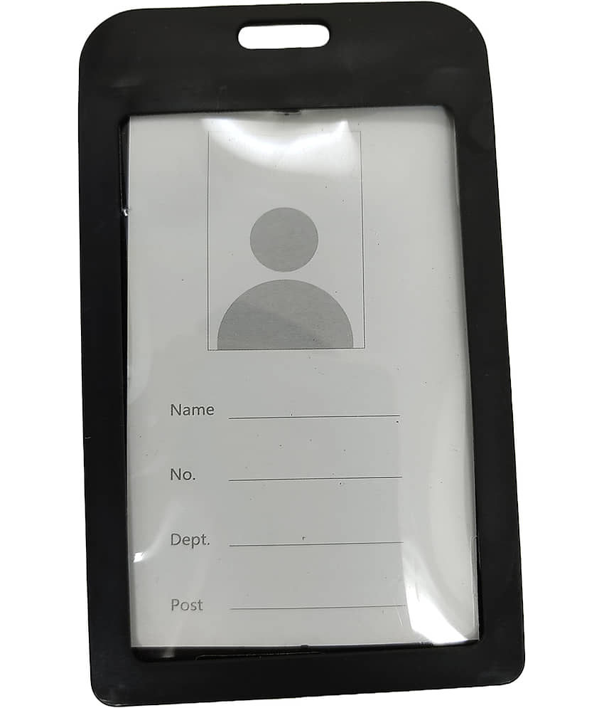 Dey 's stationery store - Plastic Card Holder ( Pack 5 )