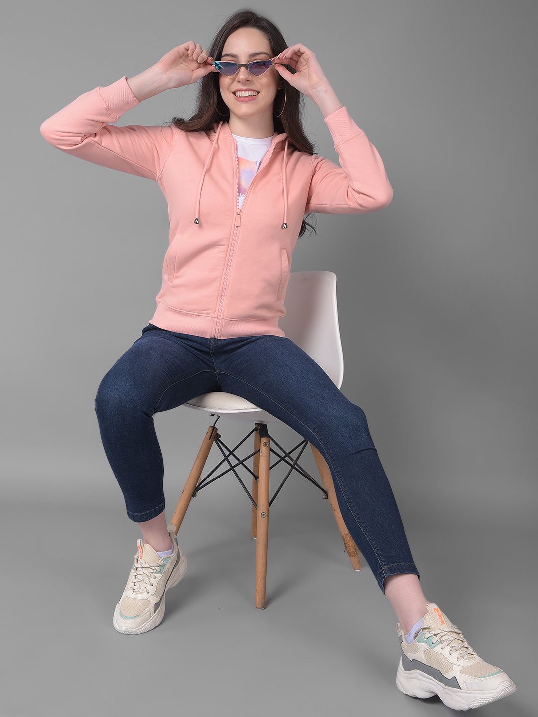 Peach SweatShirt-S / Peach