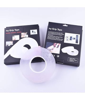 NIRVA ENTERPRISE Nano Tape Traceless Washable Removable Gel Grip Sticker