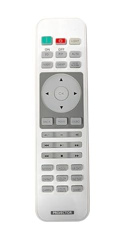 Ehop Compatible Remote Control for Benq Projector HT1075 HT1085ST HT2050A HT2150ST HT3050 HT4050 MH684 TH670s TH683 W1070+W W1075 W1090 W1110s W1120 W1210ST W2000 W3000