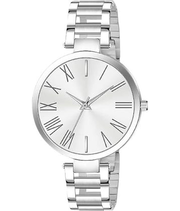 AQUA BLISS Silver Stainless Steel Analog Womens Watch