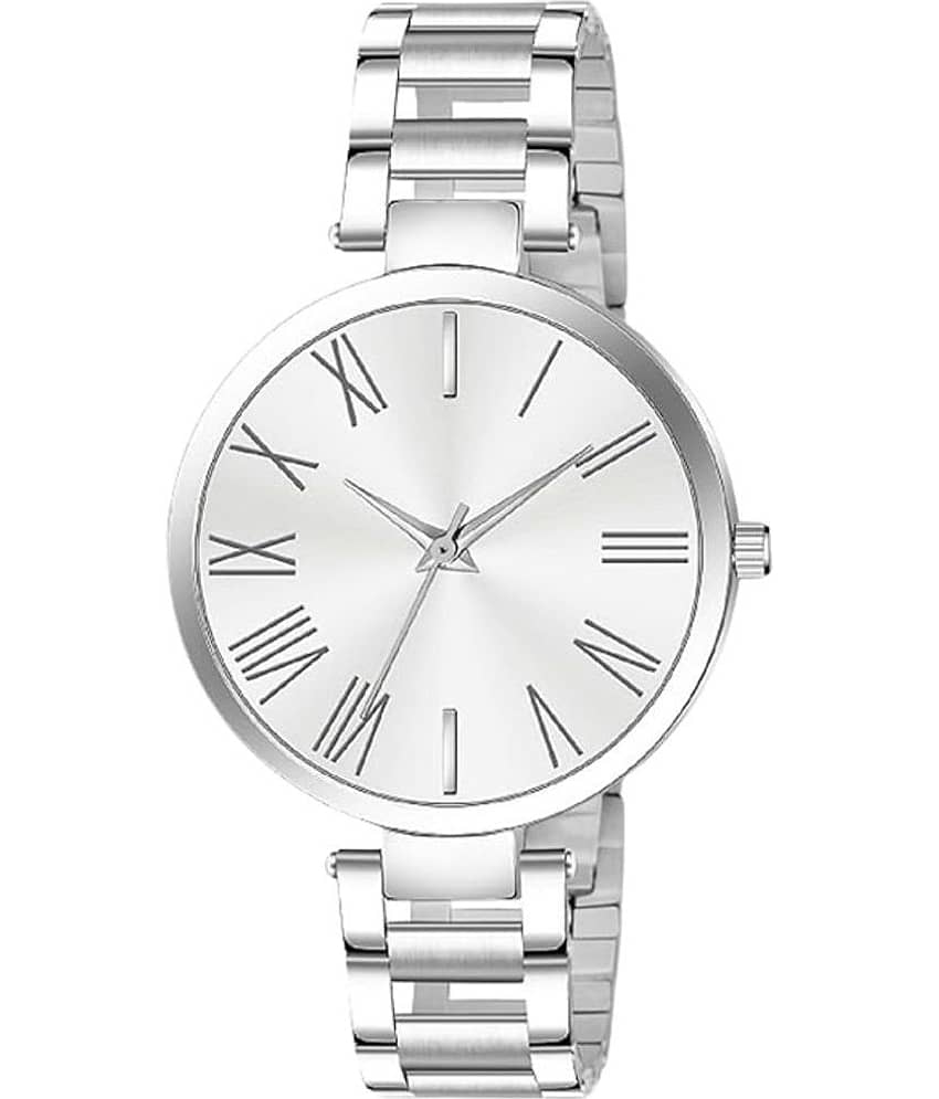 AQUA BLISS Silver Stainless Steel Analog Womens Watch
