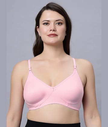 IN CARE LINGERIE Cotton Non Padded Women's Everyday Bra ( Pink ) SOHA_PINK_36B