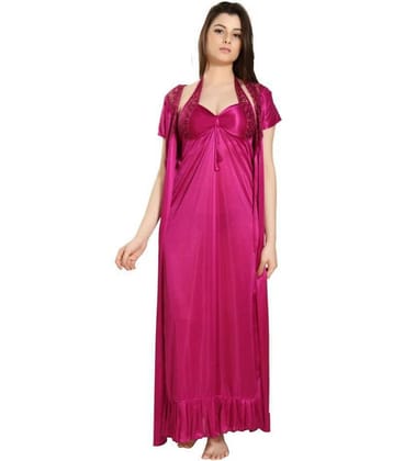 Reposey Hosiery Night Dress - Purple