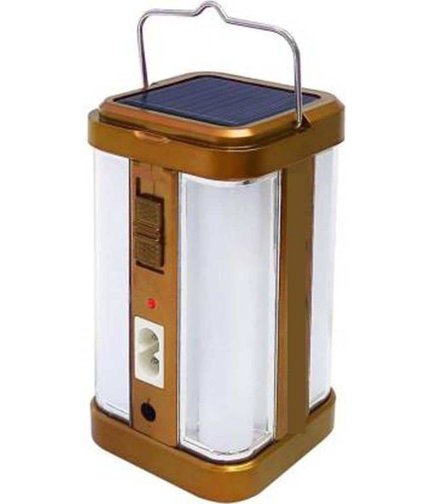 IDOLESHOP - 80W Gold Emergency Light ( Pack of 1 )