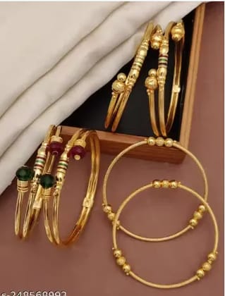Shimmering Chunky Bracelet & Bangles
