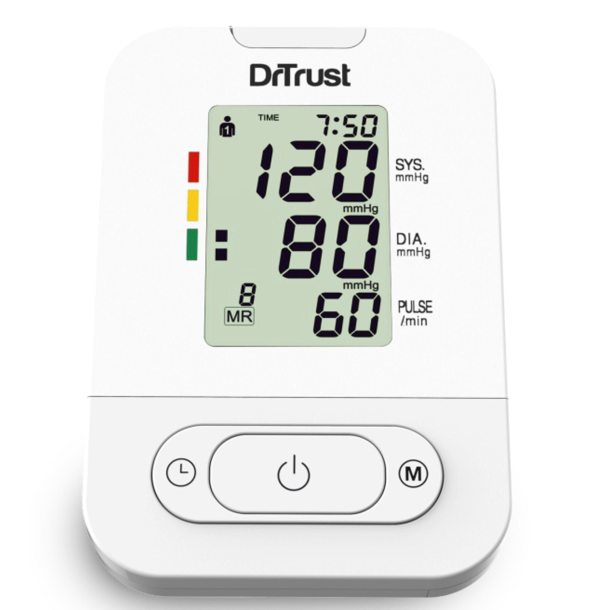 Dr Trust USA BP Check Digital Blood Pressure Monitor -126, Fully Automatic Arm-type BP Monitoring Machine For Accurate Results, Best Blood Pressure Monitor For Home Use