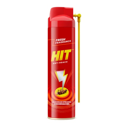 HIT Crawling Insect Killer – Cockroach Killer Spray| Instant Kill | Deep-Reach Nozzle | Fresh Fragrance