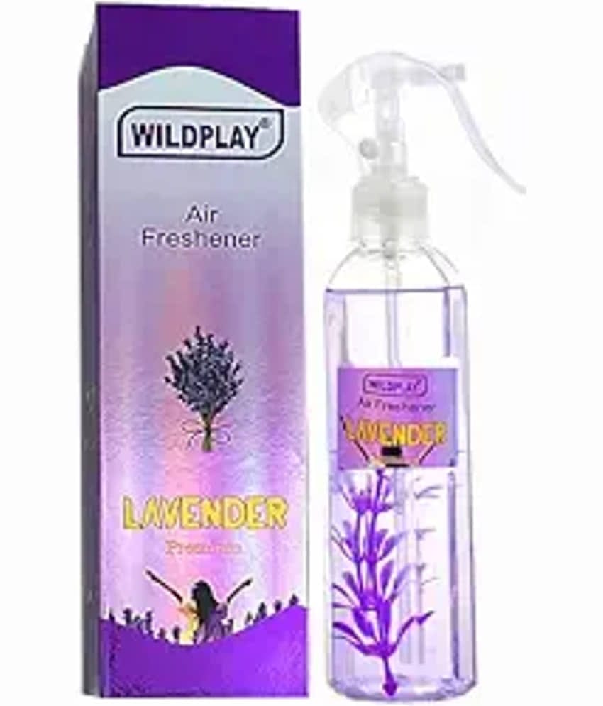 Wildplay Lavender 250ml Air Room Freshener Deodorant Spray for Unisex 250 ml ( Pack of 1 )