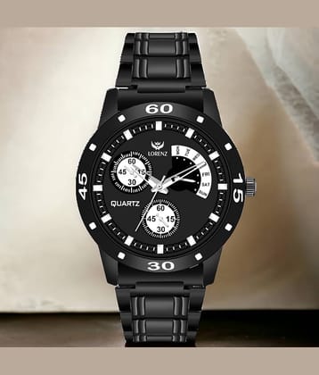 Lorenz Black Stainless Steel Analog Men's Watch