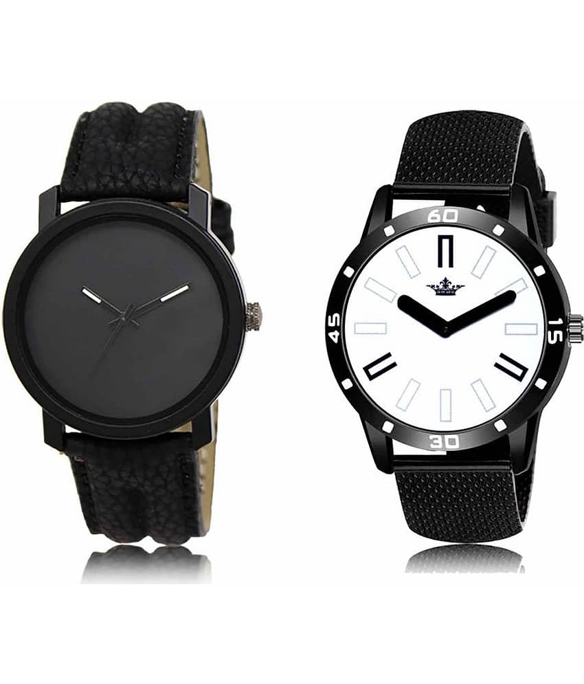 Lorem - Analog Watch Watches Combo For Men and Boys ( Pack of 2 )