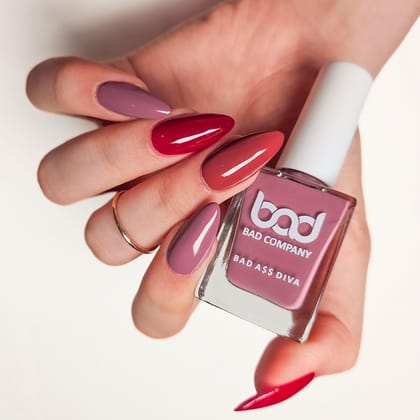 BAD COMPANY No Toxin Nail Lacquer | Nail Polish Combo (10ml each X 3) | Long Wear, Quick Dry, Chip Resistant Nail Paint Set BAD COMPANY No Toxin Nail Lacquer | Nail Polish Combo (10ml each X 3) | Long Wear, Quick Dry, Chip Resistant Nail Paint Set - (56, BAD COMPANY No Toxin Nail Lacquer | Nail Polish Combo (10ml each X 3) | Long Wear, Quick Dry, Chip Resistant Nail Paint Set BAD COMPANY No Toxin Nail Lacquer | Nail Polish Combo (10ml each X 3) | Long Wear, Quick Dry, Chip Resistant Nail Paint Set - (56,