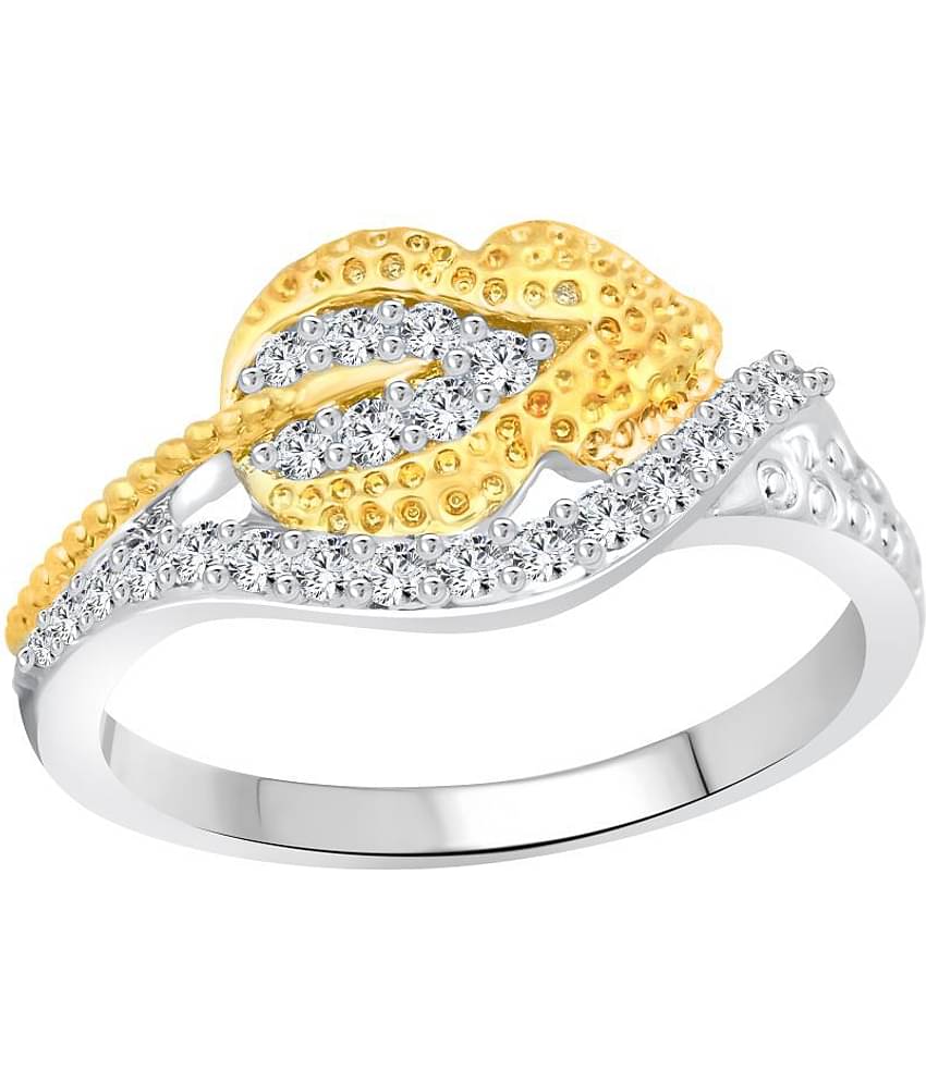 Vighnaharta Silver Colored Ring