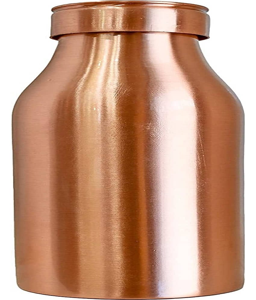 Shakuntla Vintage Gold Copper Water Bottle 1000 mL ( Set of 1 )