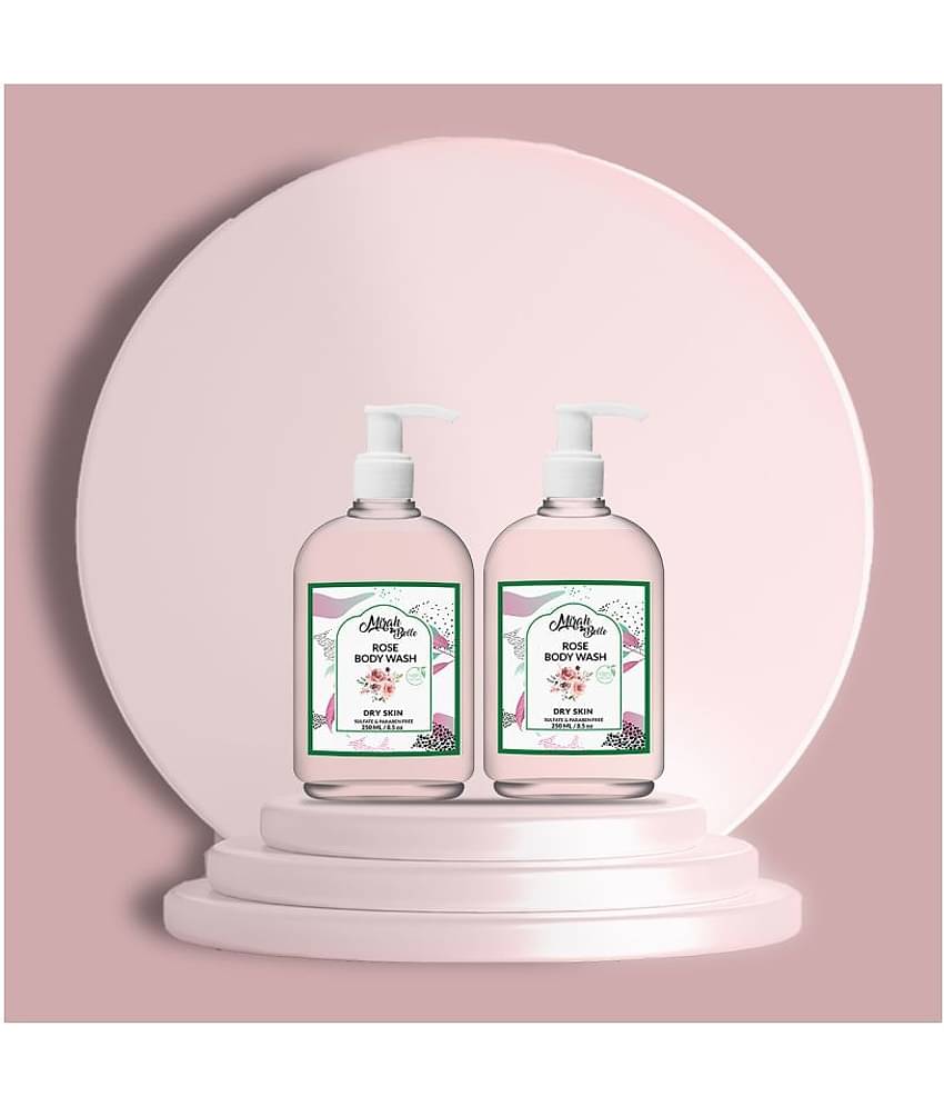 Mirah Belle Unisex Rose Body Wash 500 mL Pack of 2