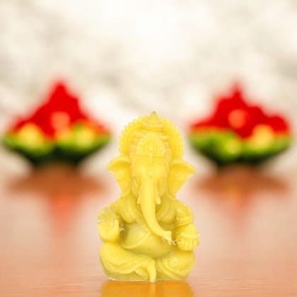 Decorative Lord Ganesha ShowpieceYellow