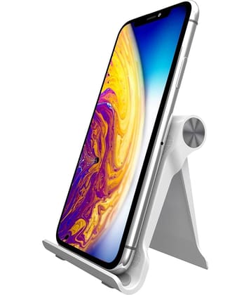 Portronics Modesk 200:Foldable Universal Mobile Stand ,White (POR 1203)