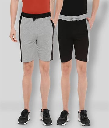 Dollar - Multi Cotton Blend Men's Shorts ( Pack of 2 )