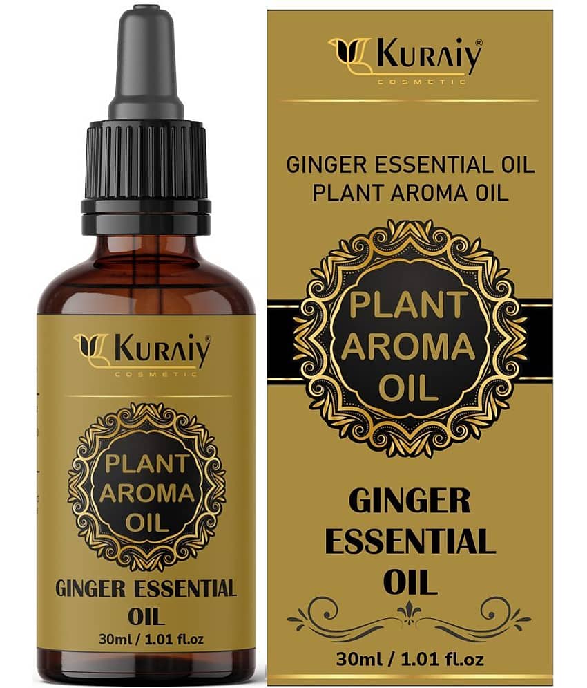 KURAIY Fat Loss Oil, Drainage Oil 30ml Belly Natural Drainage Ginger Oil Essential Pack of 1