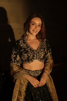 Simran Sethi in Kaaynat lehenga set-XS