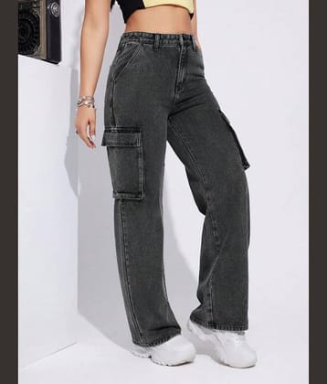 9x denims - Grey Denim Regular Fit Women's Jeans ( Pack of 1 )