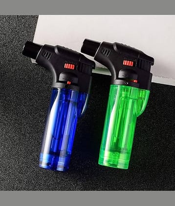 Kadio Multicolor Kitchen Blow Torch/Jet Flame Lighter ( Pack of 2 )
