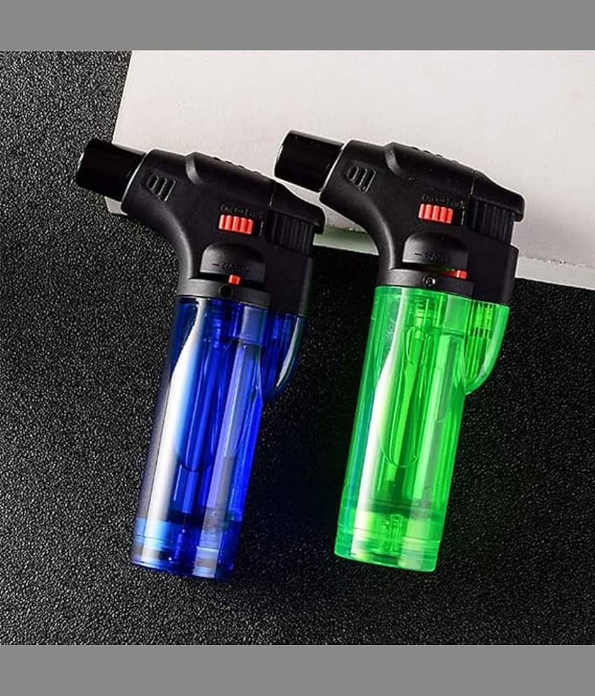 Kadio Multicolor Kitchen Blow Torch/Jet Flame Lighter ( Pack of 2 )