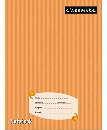classmate note book 172 page-1 pc