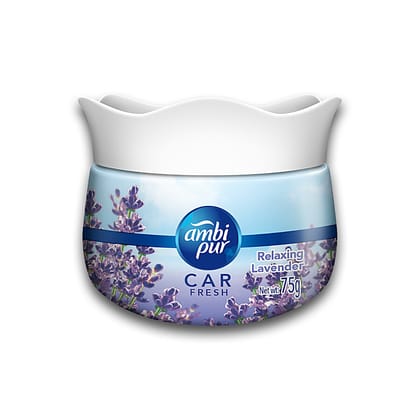 Ambi Pur Car Fresh Relaxing Lavender Gel - 75 g