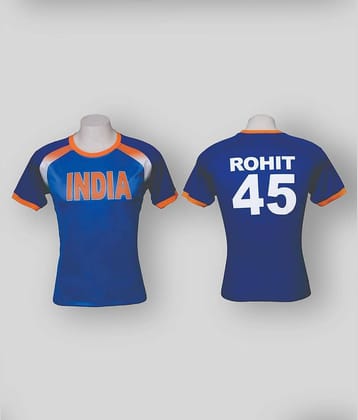 EPPE - Blue Polyester Regular Fit Men's Jersey ( Pack of 1 )